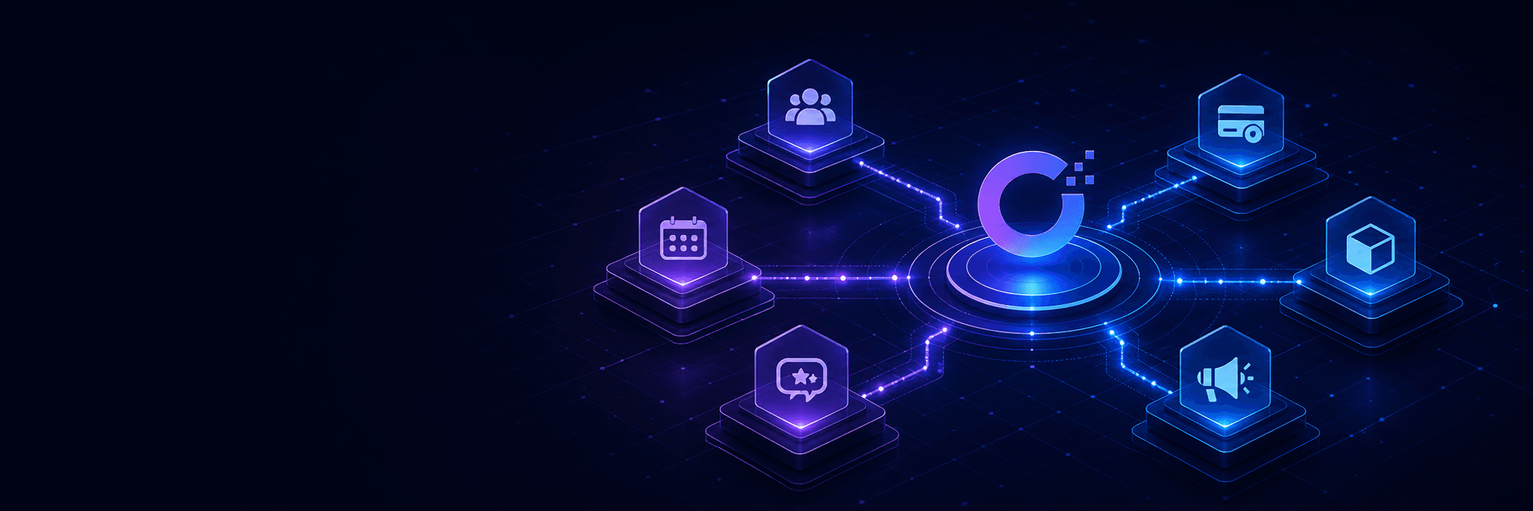 Orchestiva connects CRM, operations, billing, inventory, reviews, and marketing in one platform.